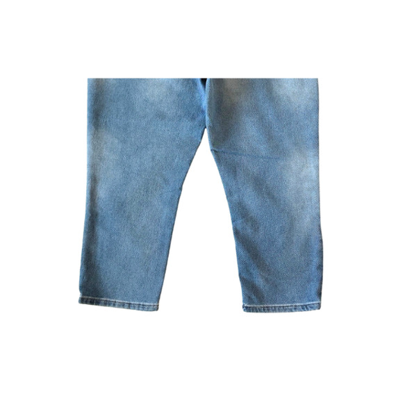 Seven7 Girlfriend Capri Jeans Crop Mid-Rise Stretch Size 8 Blue - Picture 6 of 8